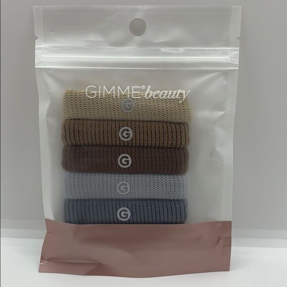 NIB Gimme Beauty “Thic Fit” Hair Ties - Choco - Picture 4 of 6